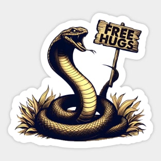 Free Hugss Sticker